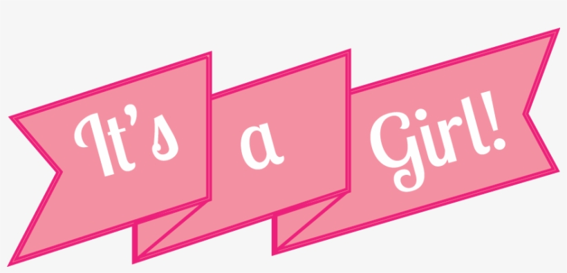 Its A Girl Png - It's A Girl Png, transparent png #4775931