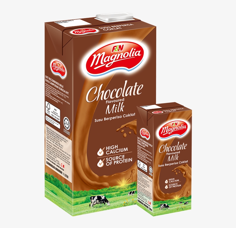 Chocolate Hi-cal Milk Available Sizes200ml, - F&n Magnolia Uht Milk Full Cream Hi Cal Milk In, transparent png #4777039