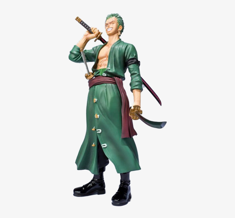 Action Figure One Piece R$ 99,99 Buy - One Piece Figuarts Zero Statue Roronoa Zoro (new World), transparent png #4777459