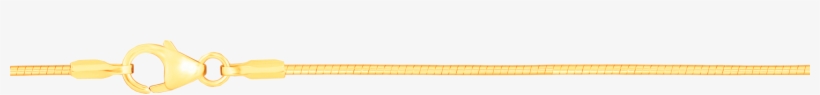 44410 / Gold 585 / Width 1 Mm, transparent png #4777570