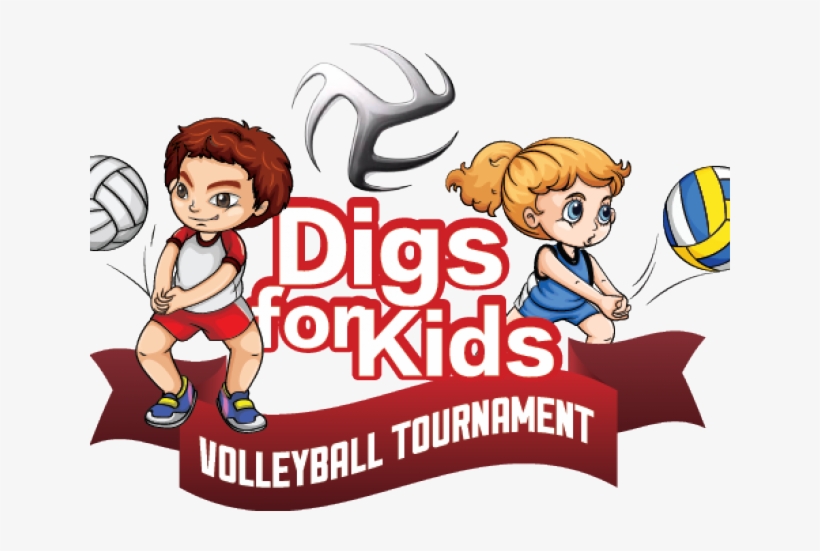 Kids Volleyball Logo, transparent png #4777767