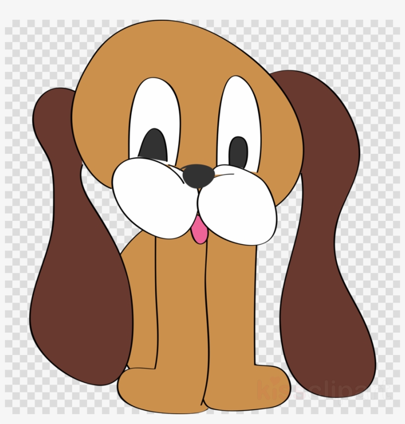 Dog Long Ears Clipart Puppy Clip Art - Custom Cartoon Dog Shower Curtain, transparent png #4778275