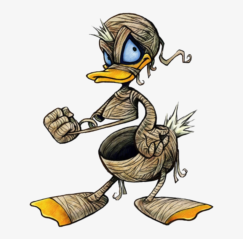 Kingdom Hearts Art Gallery Containing Characters, Concept - Kingdom Hearts Halloween Town Donald, transparent png #4778375