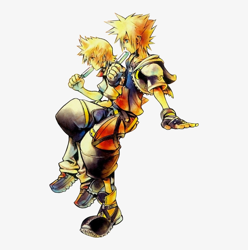 Kingdom Hearts 2 Png Graphic Black And White Stock - Kingdom Hearts 2, transparent png #4778465