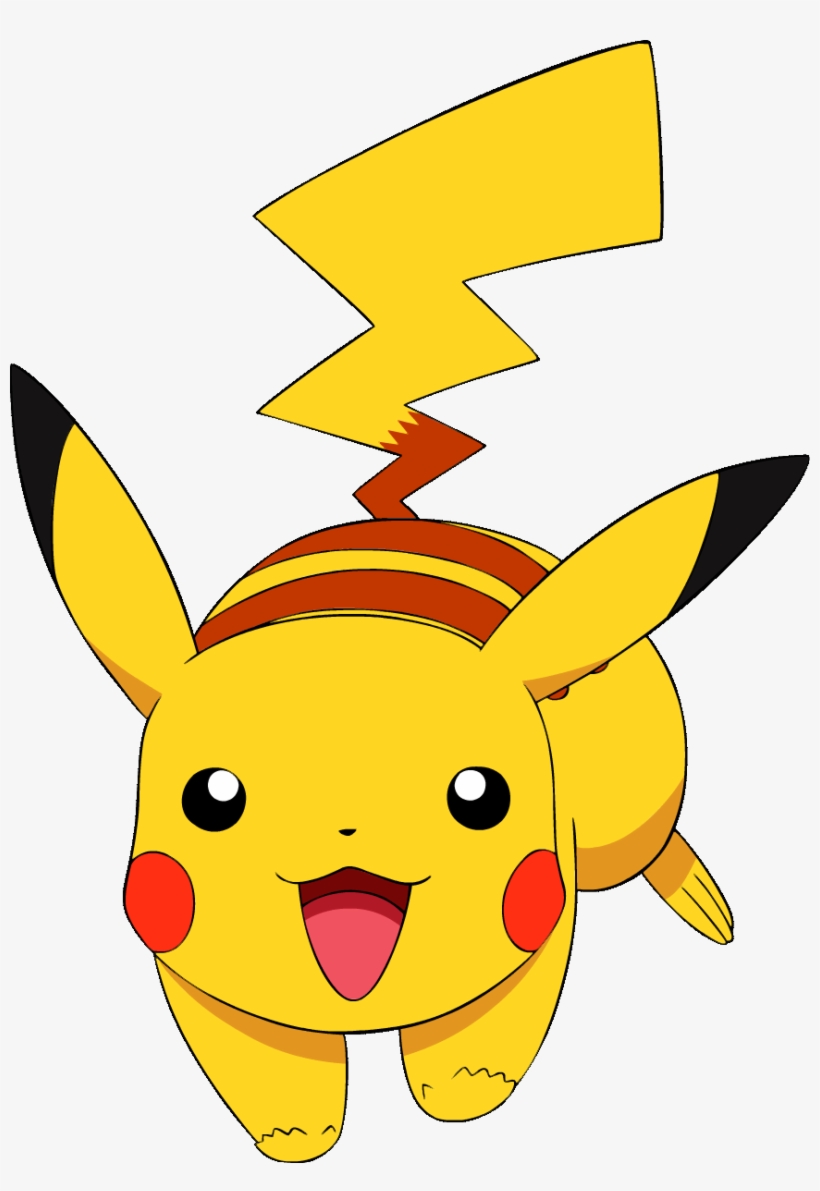 025 Pikachu Os8 - Pikachu Running, transparent png #4778546