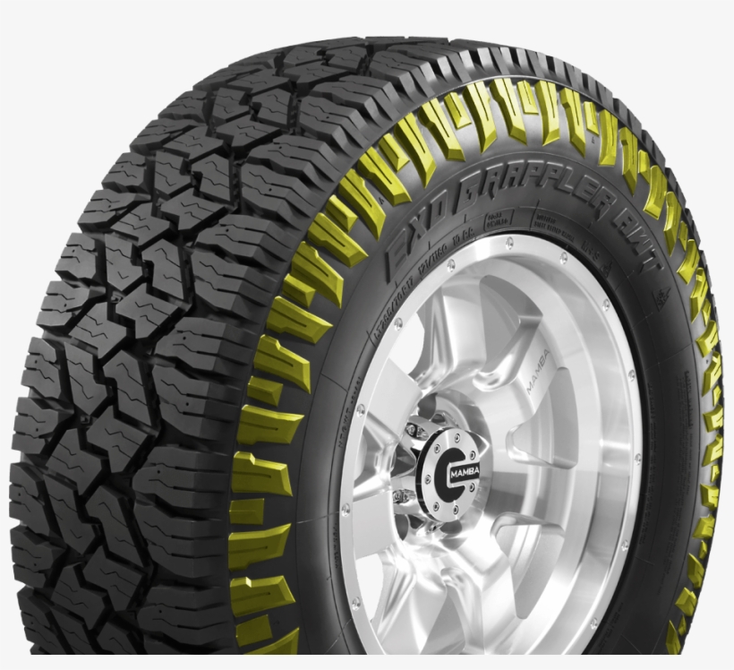 Tire Tread Marks Png Clipart Library Stock - Nitto Exo Grappler Awt A T, transparent png #4778626