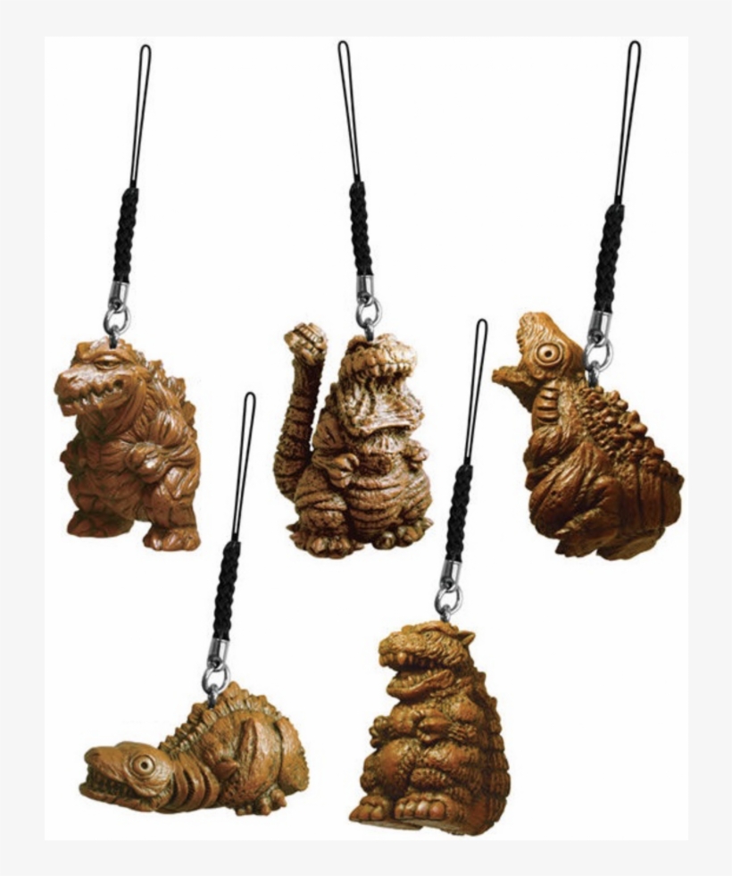 Godzilla Keychains, transparent png #4779291