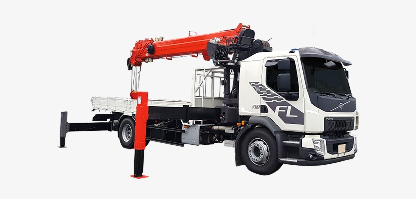 Boom Crane Truck - Truck, transparent png #4779418