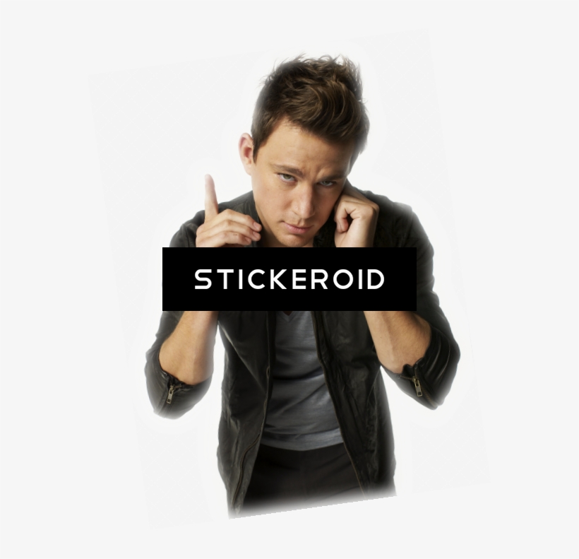 Channing Tatum Celebrity - Leather Jacket, transparent png #4779711