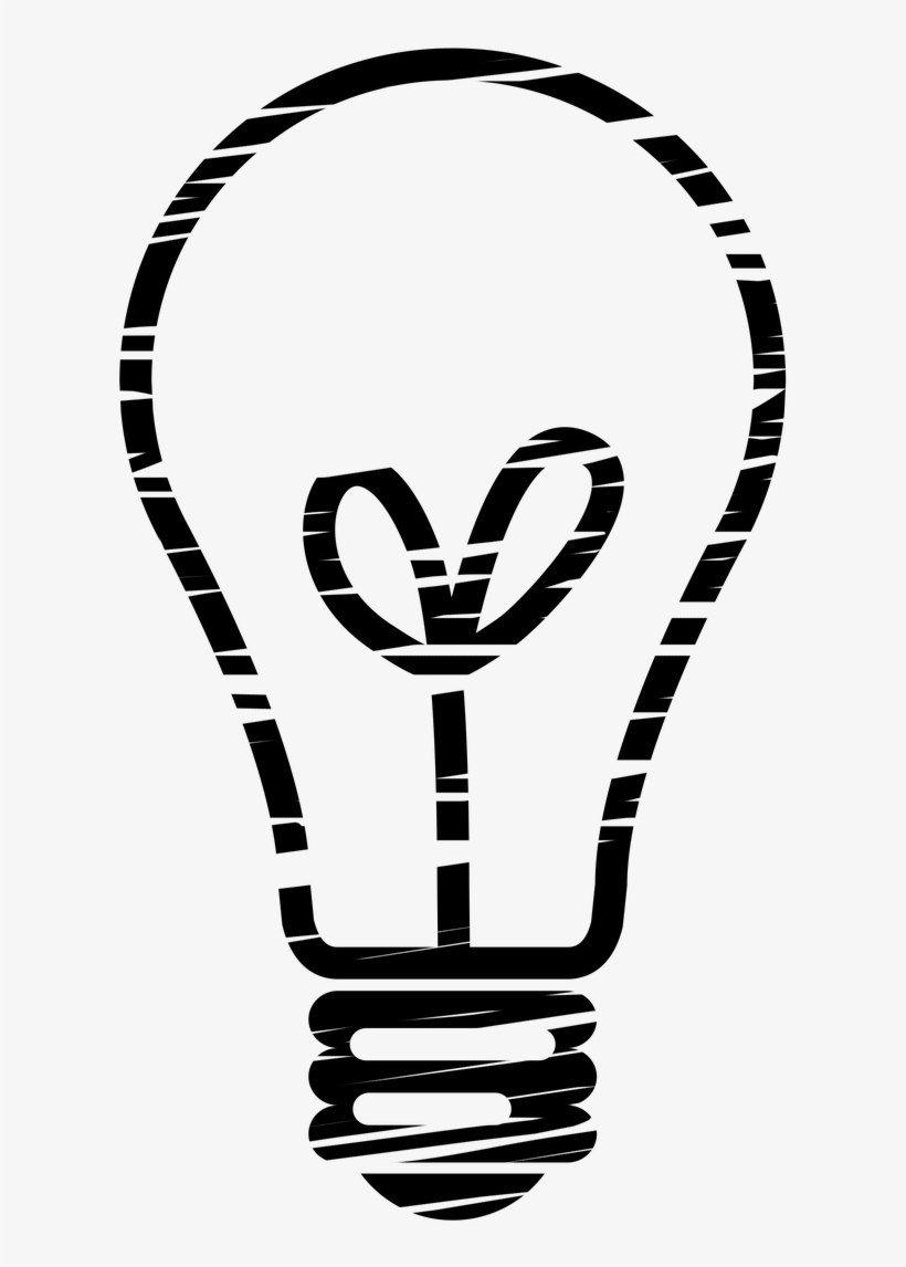 Light Bulb Idea Genius Yellow Png Image - Benq 5j.j5405.001 Replacement Lamp, transparent png #4780151