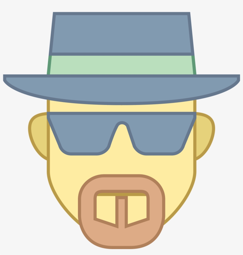 Walter White Icon - Fiction, transparent png #4780380
