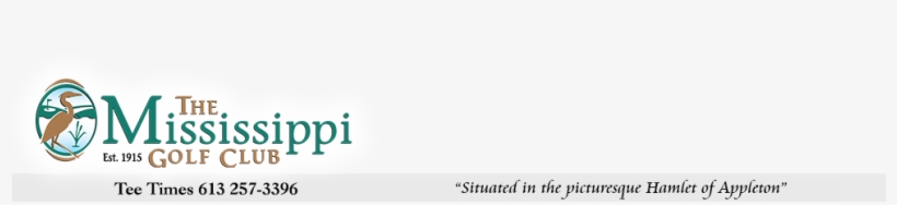 Mississippi Golf Club Logo, transparent png #4781537