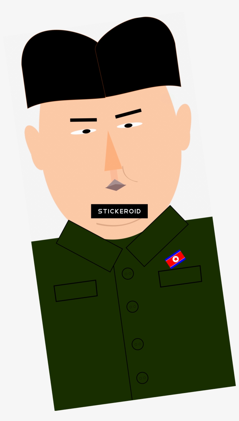 Kim Jong-un Celebrities - Cartoon, transparent png #4781808