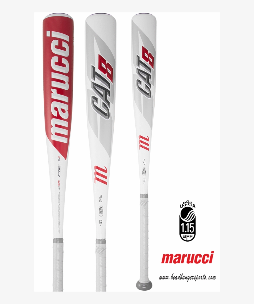 2019 Marucci Cat 8 Usssa Senior League Baseball Bat - 2019 Marucci Cat 8, transparent png #4782092