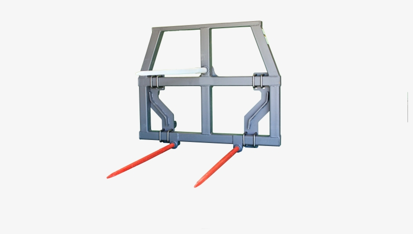 Strong, Reliable Round Bale Spear Attachment - Window, transparent png #4782386