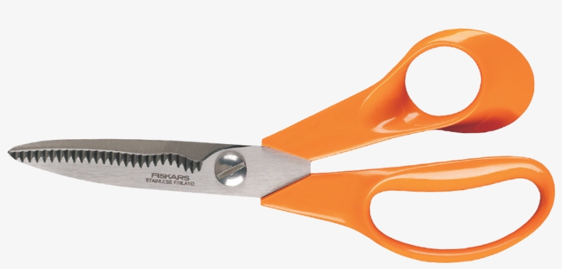 Fiskars Kitchen & Food Scissors 18cm S8859874 - Gardening Scissors Fiskars, transparent png #4782658