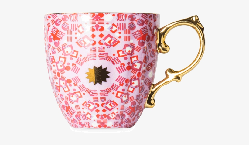 Moroccan Tealeidoscope Perfect Day Rose Pretty Mug - Moroccan Mugs, transparent png #4783339