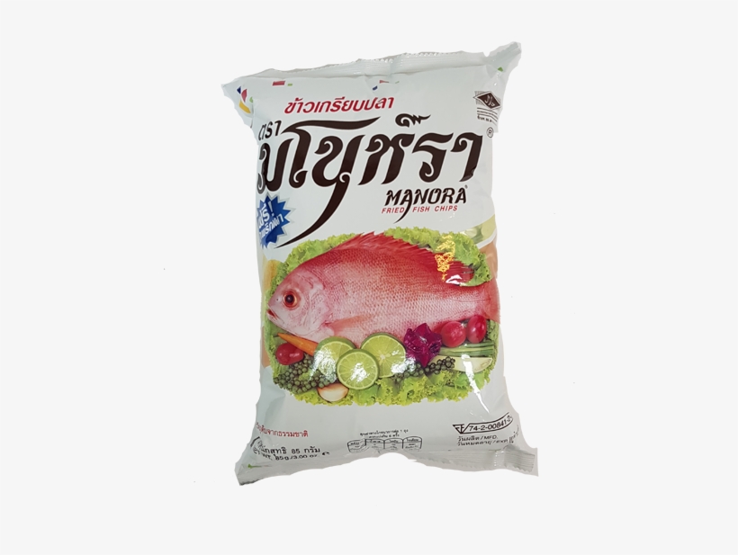 Manora Fried Fish Chips- 85g - Manora Shrimp Chip 85g., transparent png #4783542
