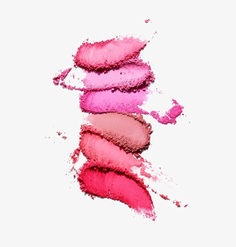 Lipstick Stain Png - Makeup Products Swatch White Background - Free