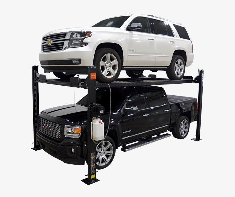 Titan Hobbyist Four Post Car Lift Extended Call Png - Car, transparent png #4783614