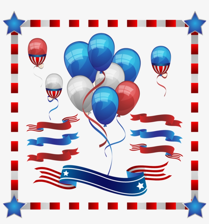Free 4th Of July Png Vector - Portable Network Graphics, transparent png #4783957
