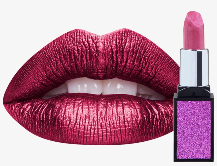 False Tattoo Junkee Lovey Dovey Metallic Lip Swatch - Tattoo Junkee, transparent png #4784235