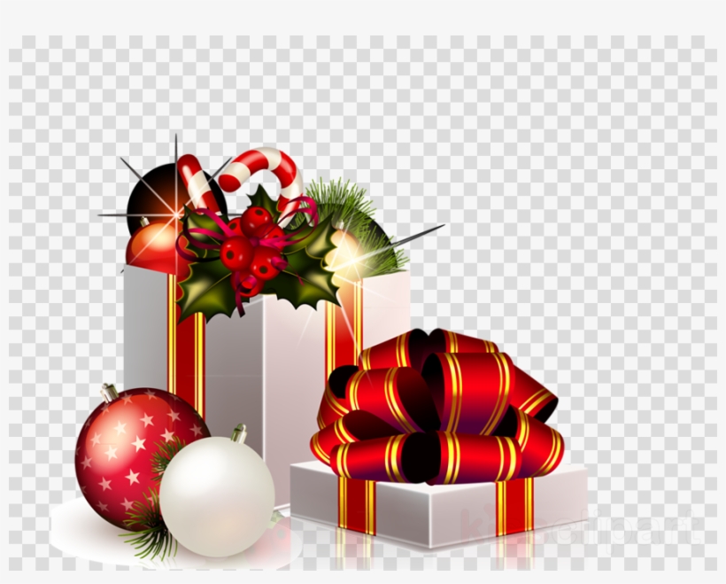 Christmas Gifts Png Clipart Santa Claus Clip Art - Transparent Christmas Presents Png, transparent png #4784297