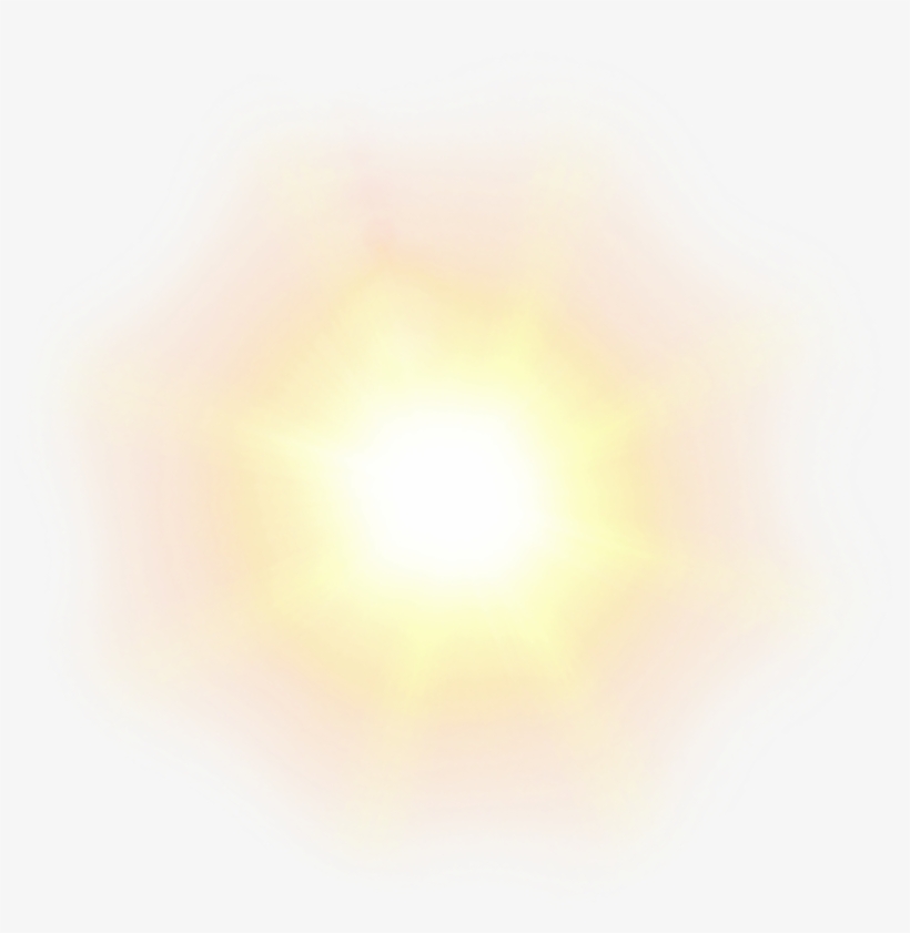 Flare Sun Lens Lensflare Light Lights Bright Yellow - Minecraft Real Sun Texture, transparent png #4784455