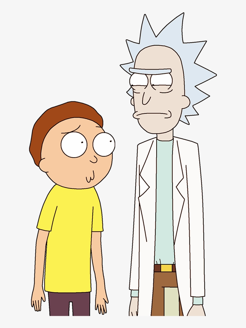 Rick And Morty - Rick And Morty Together, transparent png #4784717