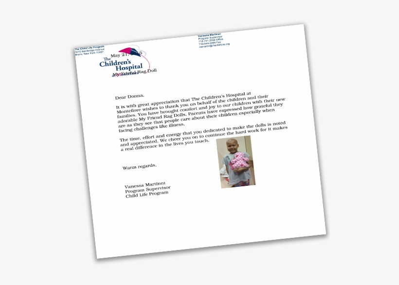 My Friend Rag Doll Recipients - Flyer, transparent png #4784962