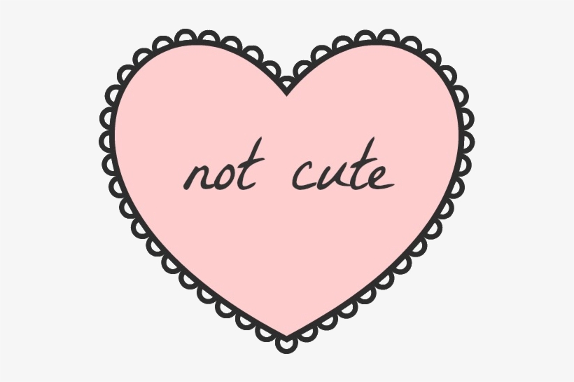 Not Cute Transparent, transparent png #4785235