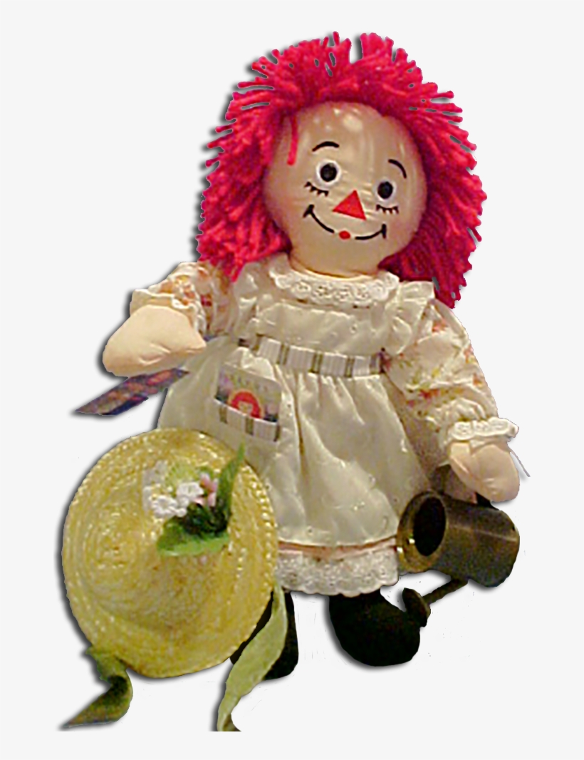 2003 Spring Raggedy Ann Rag Doll - Raggedy Ann & Andy Springtime 16' Raggedy Ann Doll, transparent png #4785670
