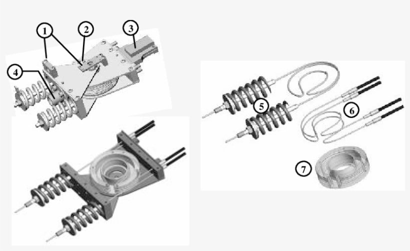 The Picture Shows The Actuated Joint, The Other Side - Bowden Cable Exoskeleton, transparent png #4786418
