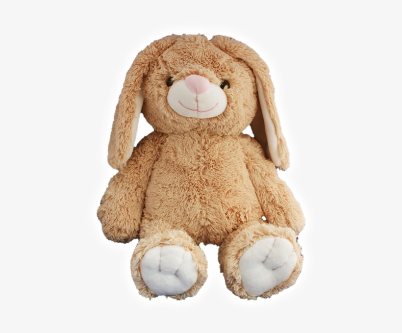 16 Inch Flopsy The Bunny Heartbeat Animal With Sound - Bunny Teddy Png, transparent png #4787575