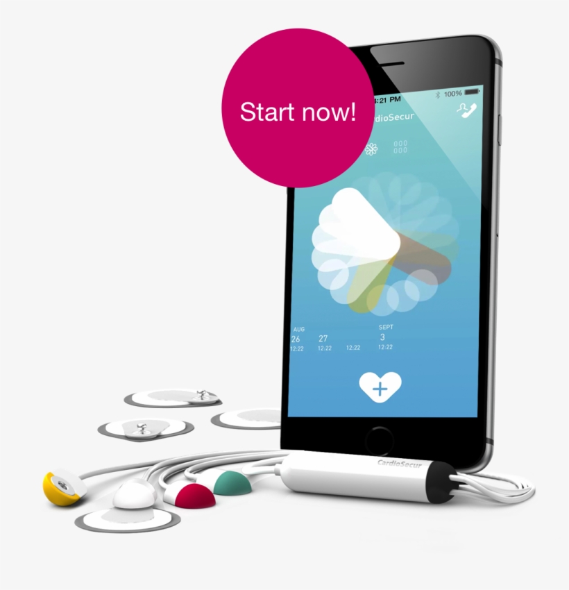 Cardiosecur Heraussetzer App Smartphone Ekg - User-centered Design, transparent png #4787765