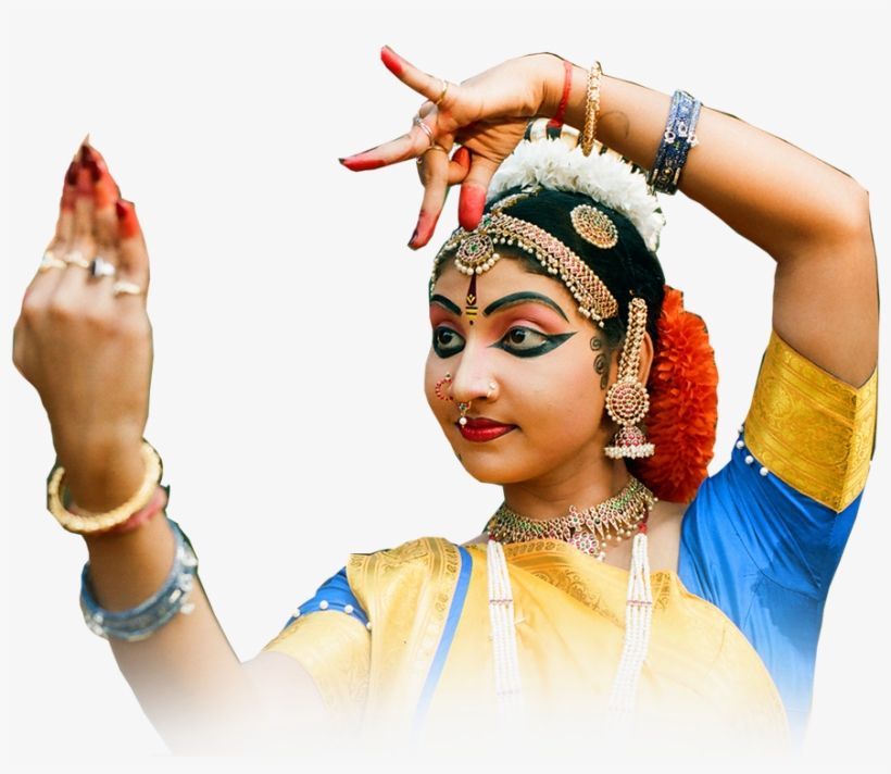 Kerala Dance Png - Classical Dance Mohiniyattam Png, transparent png #4788017