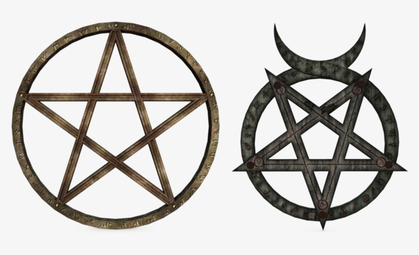 Pentacle Png, Download Png Image With Transparent Background, - Wiccan Pentagram, transparent png #4788256