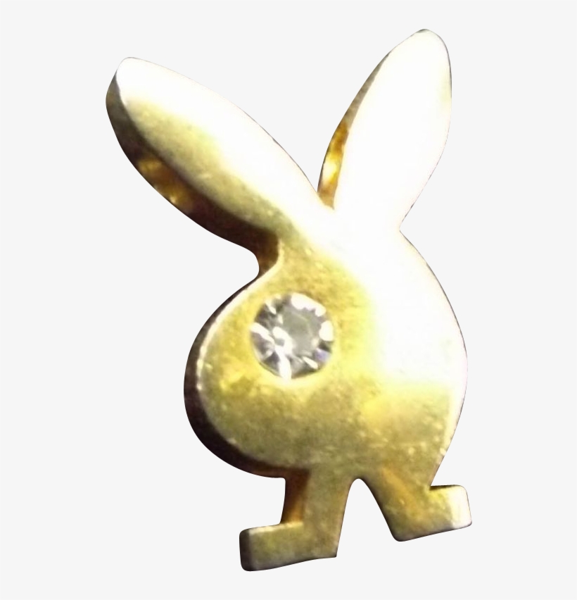 Vintage 10k Gold Filled Playboy Bunny Pendant Playboy - Gold-filled Jewelry, transparent png #4788260
