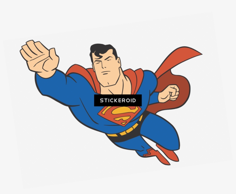 Supermen Superheroes Супермен - Superman Cartoon, transparent png #4788944