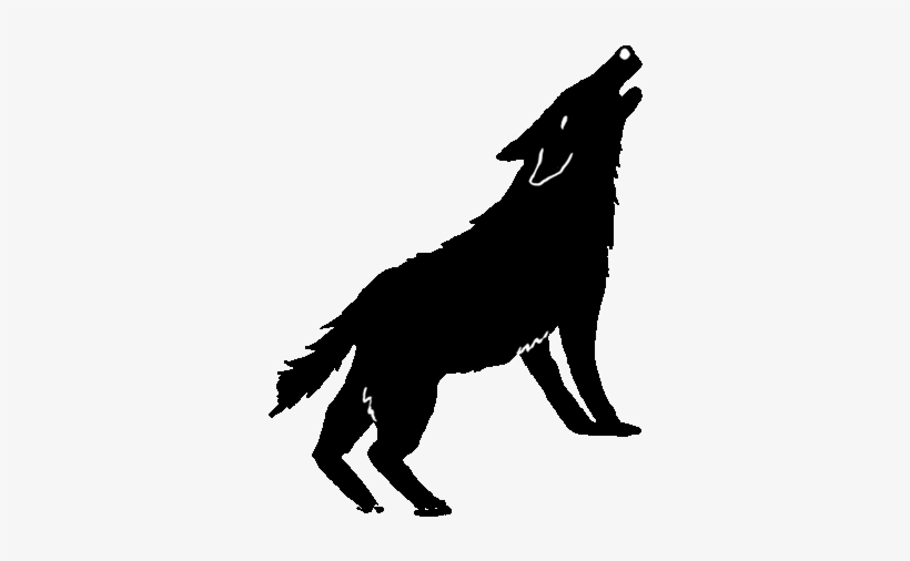 A Howl Of Hope - Wolf Howling Transparent Gif, transparent png #4789346