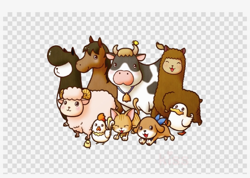 Farm Animals Png Clipart Cattle Livestock Clip Art - Wrigley Field, transparent png #4789469
