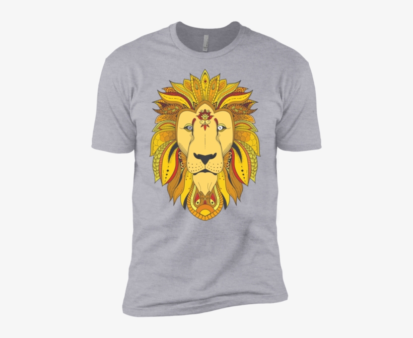 Lion Head - Nl3600 - Left Chest Logo Shirt, transparent png #4789637