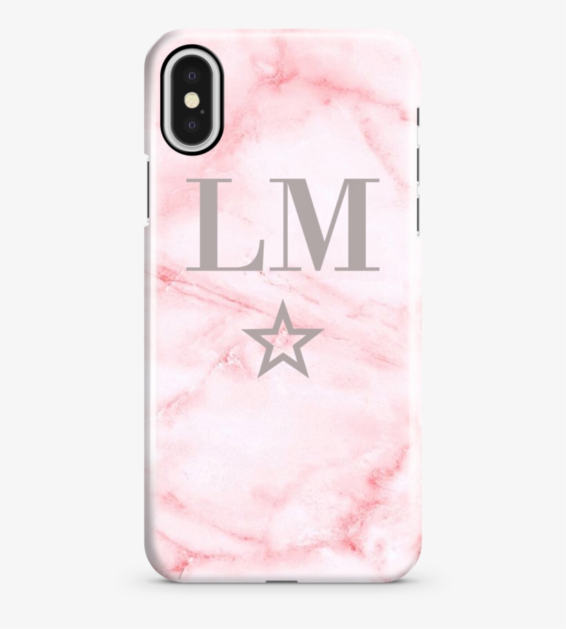 Personalised Cotton Candy Star Marble Iphone X Case - Iphone X, transparent png #4790395