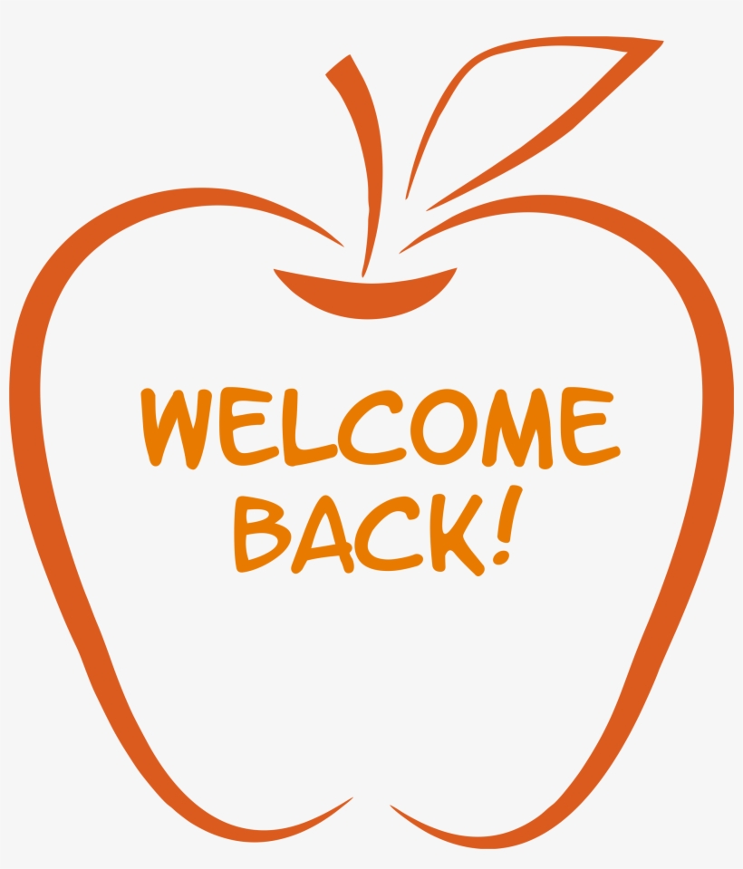 Apple Welcome Back - Stcf Welcome Rubber Stamps Custom Stamps Rubber Rubber, transparent png #4791119