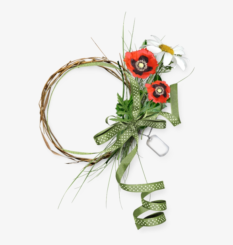 Floral Wreath - Digital Scrapbooking, transparent png #4791125