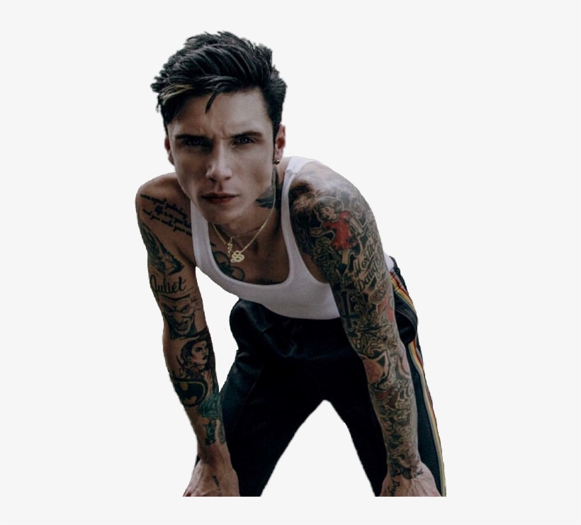 Andy Biersack Black Veil Bride, transparent png #4791325