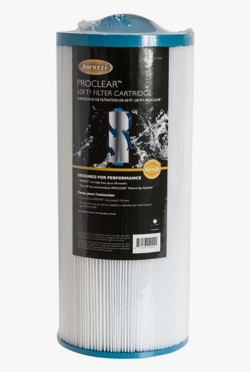 Jacuzzi 6000 383 Filter 60 Sq Ft J 300 Series 2002, transparent png #4791781