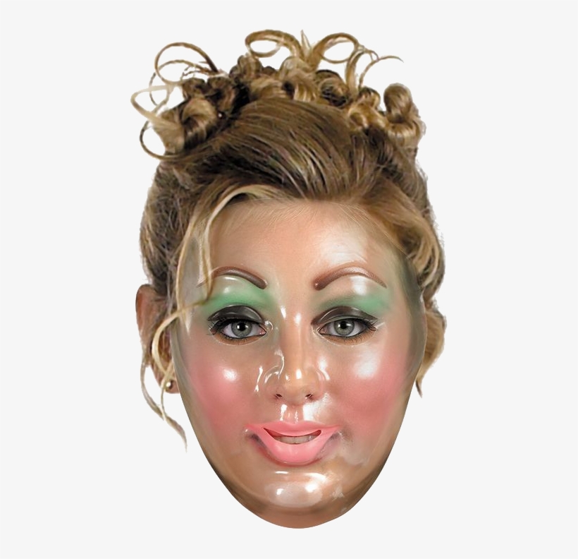 Ugly Png Photo - Transparent Young Female Woman Plastic Mask, transparent png #4792115