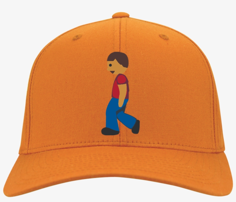 Man Walking Emoji C813 Port Authority Flex Fit Twill - Mazda Stc10 Sport-tek Dry Zone Nylon Cap, transparent png #4792865