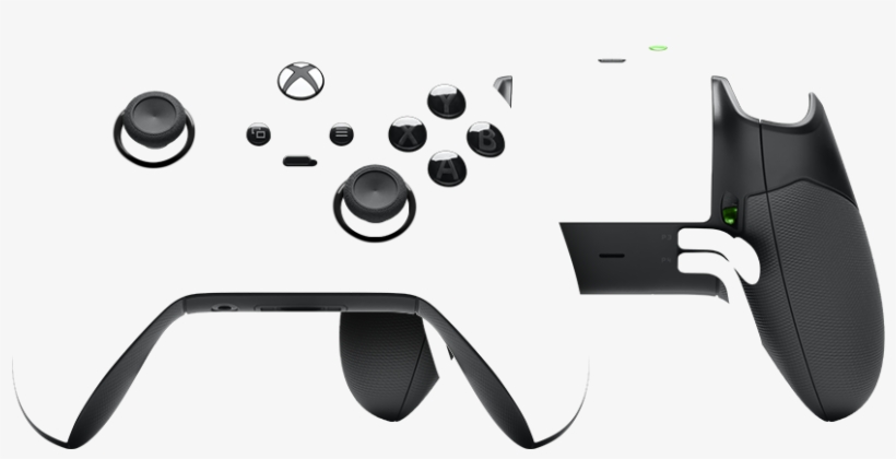Xbox One Elite Controller - White Xb1 Elite Controller, transparent png #4793235